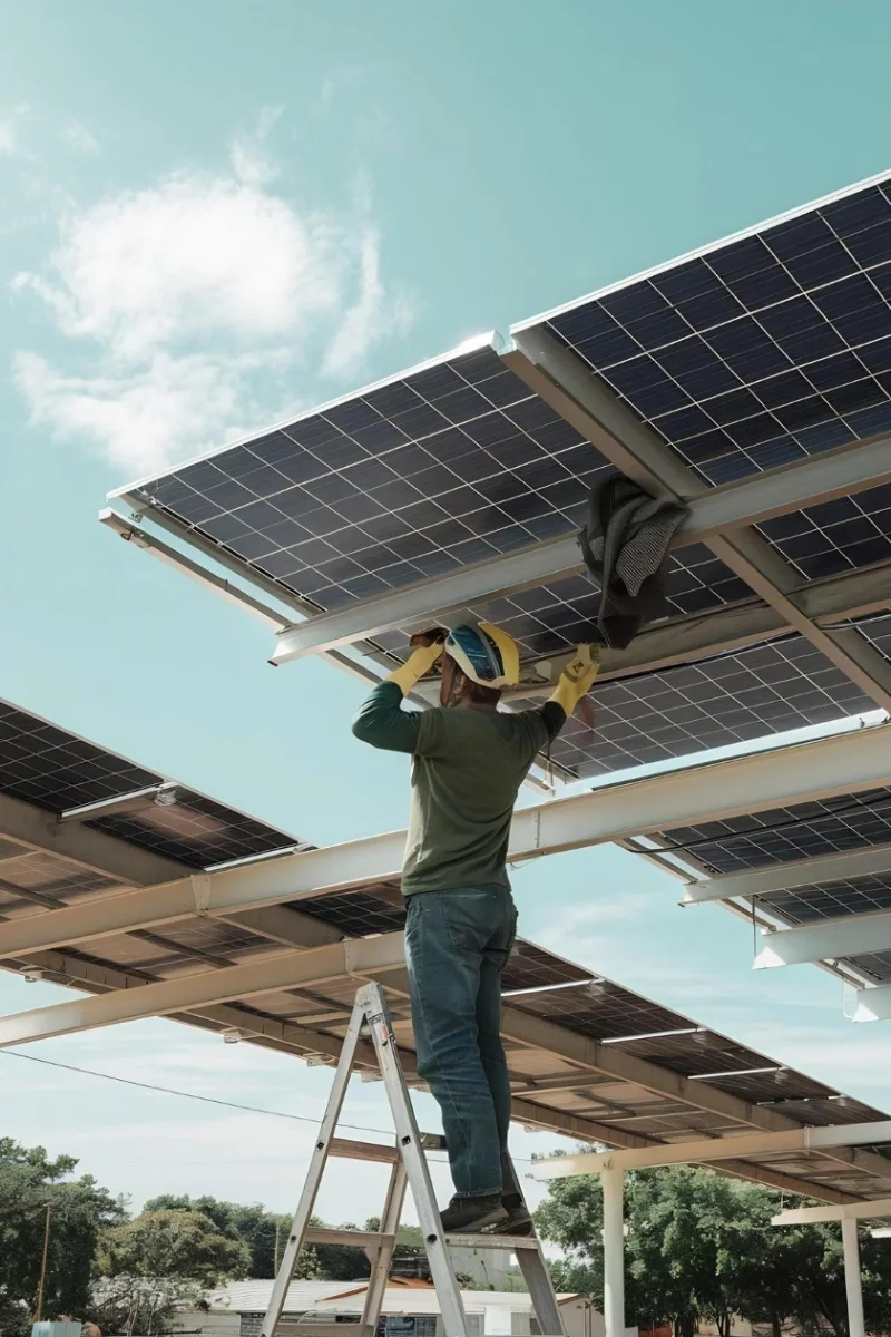 Solar Power System Installation Works