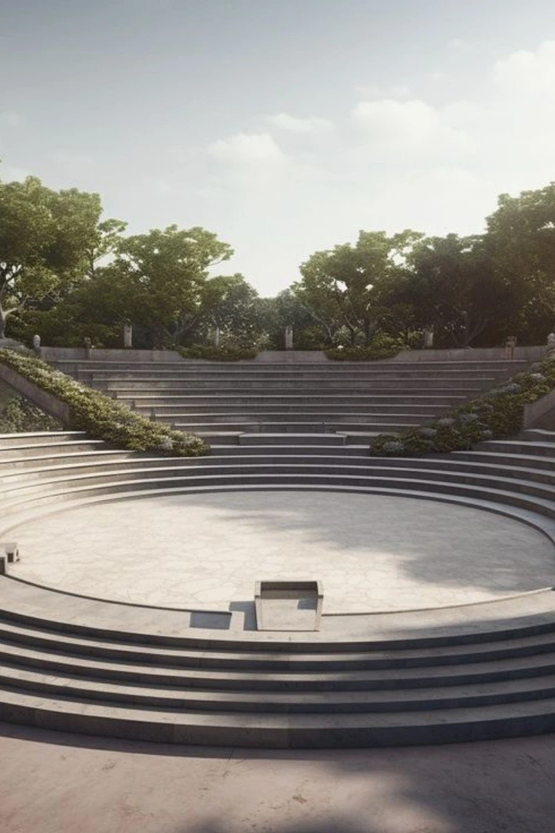 Outdoor Stage & Amphitheatre Construction