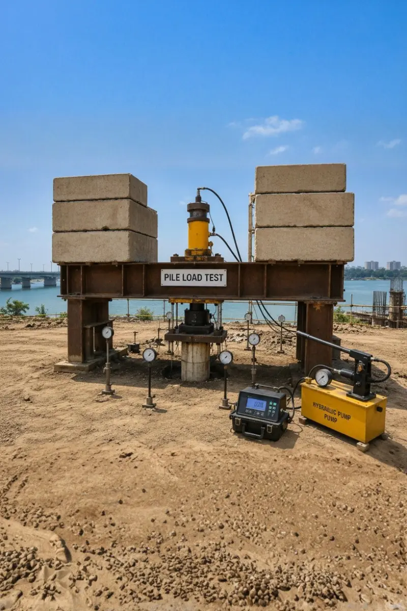 Pile Load Testing (Static)